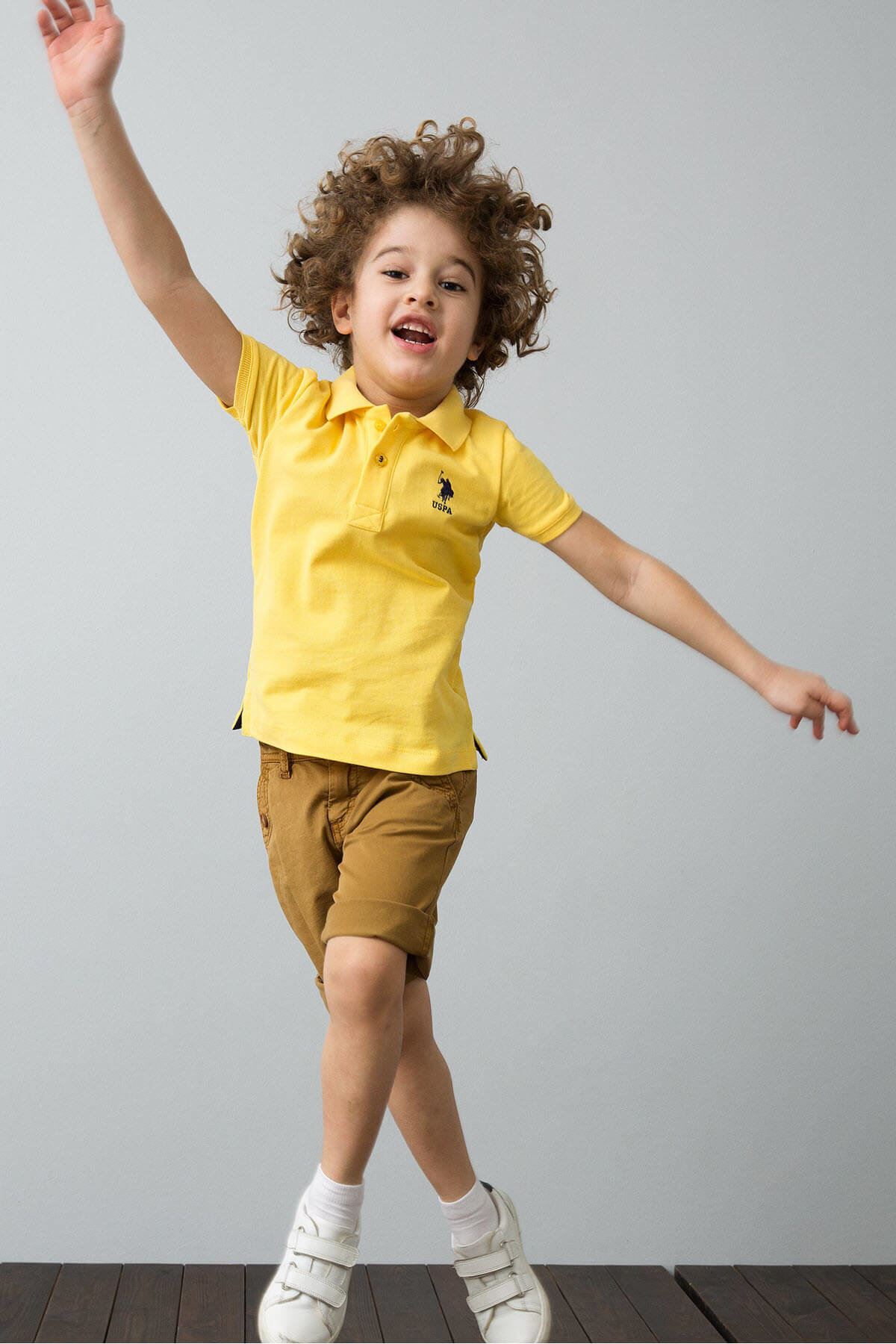 Sarı Erkek Çocuk T-Shirt